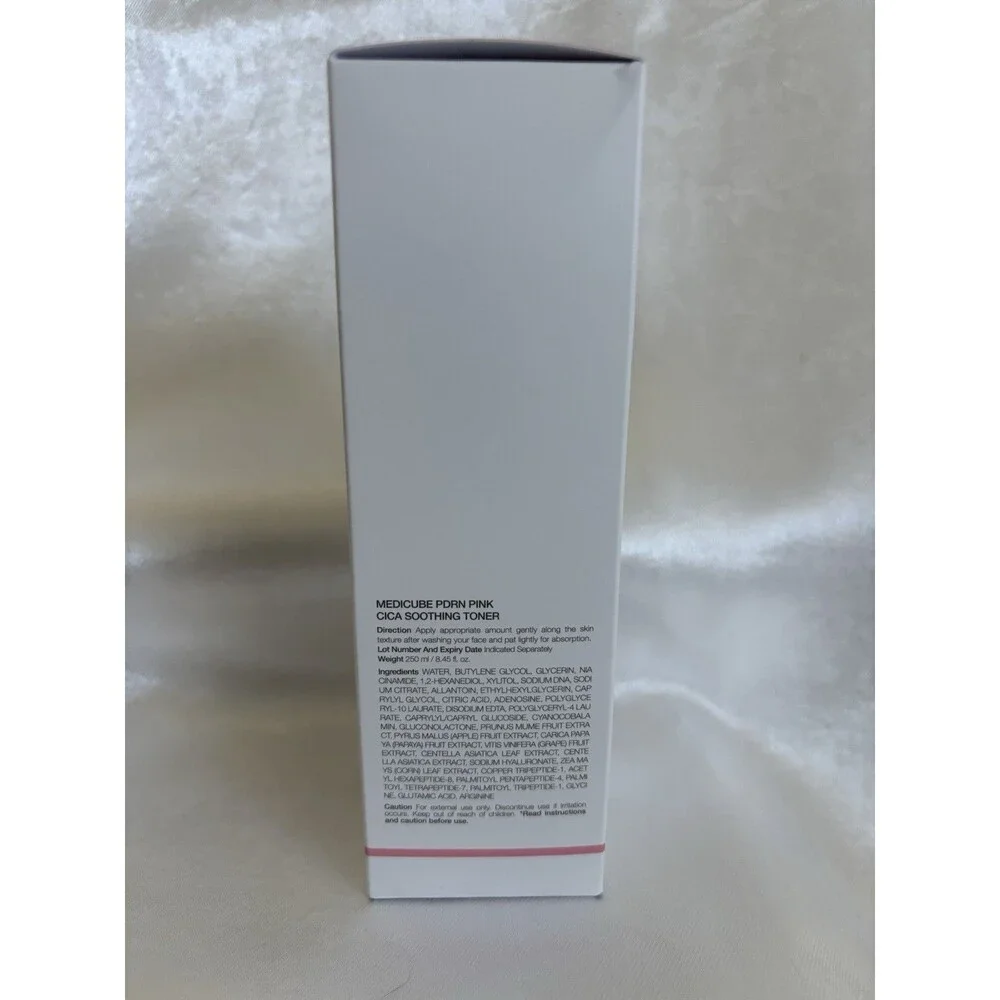 Medicube PDRN Pink Cica Soothing & Glowing Toner 8.45 fl oz 250 ml NIB Sealed